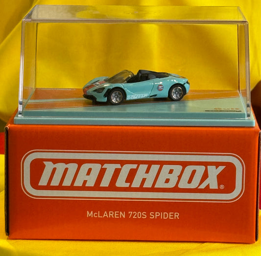 Matchbox Collectors Gulf McLaren 720S Spider RLC