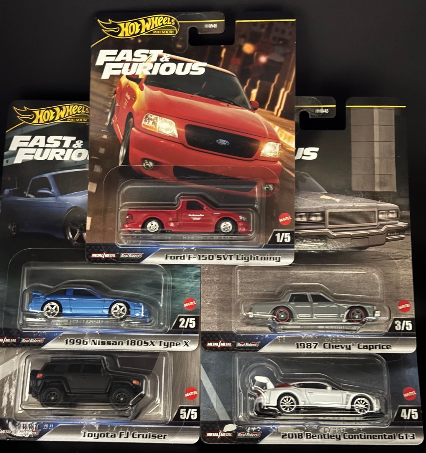 Hot Wheels Fast and Furious Mix H Assortment