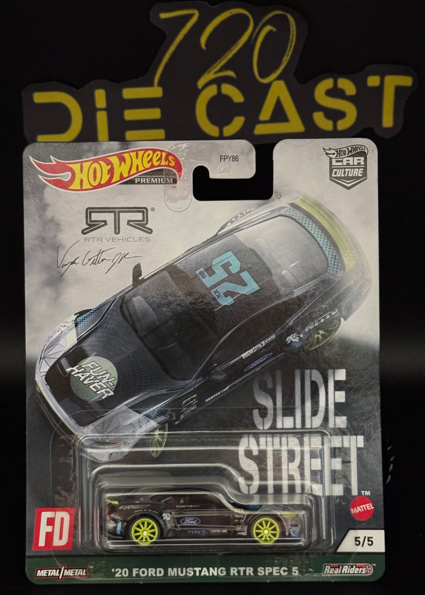 Hot Wheels '20 Ford Mustang RTR Spec 5 Slide Street CAR CULTURE 5/5