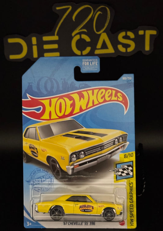 Hot Wheels '67 Chevelle SS 396 HW Speed Graphics 8/10